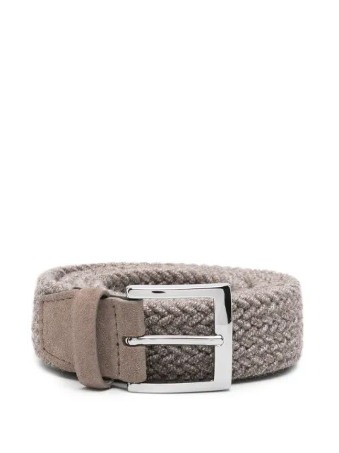 Orciani braided elasticated belt