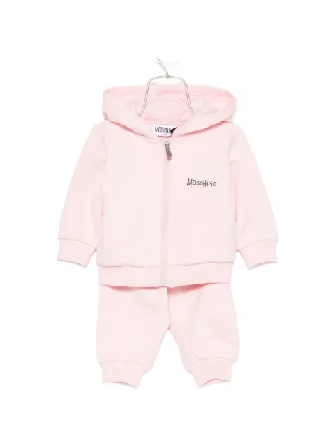 Moschino Kids Teddy Bear logo-print tracksuit