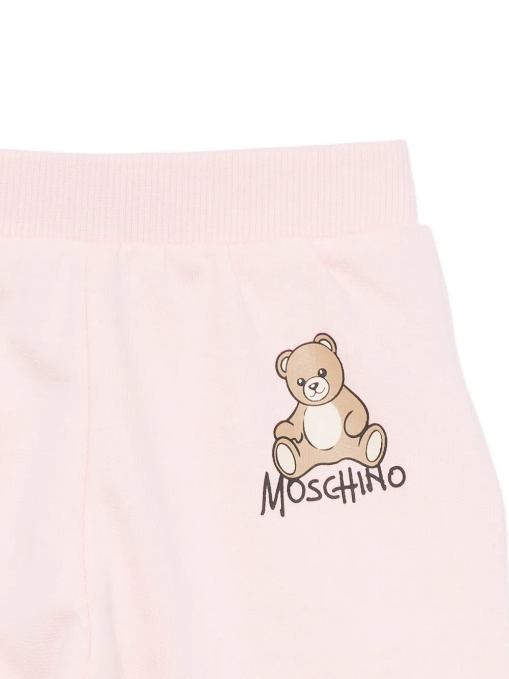 Moschino Kids Trainingspak met logoprint Roze