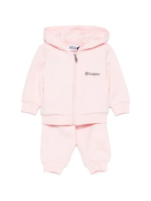 Moschino Kids Teddy Bear logo-print tracksuit
