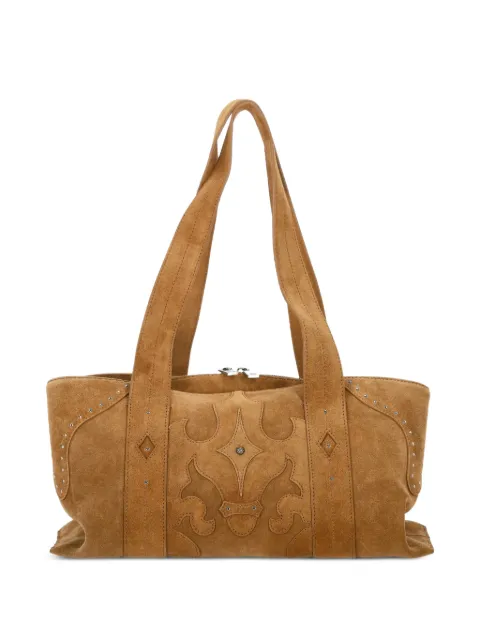Osoi Bolsa de ombro Shell com tachas