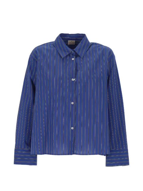 Marella vertical-stripe shirt