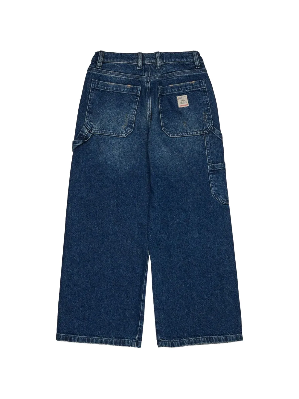Diesel Kids Gerafelde jeans Blauw