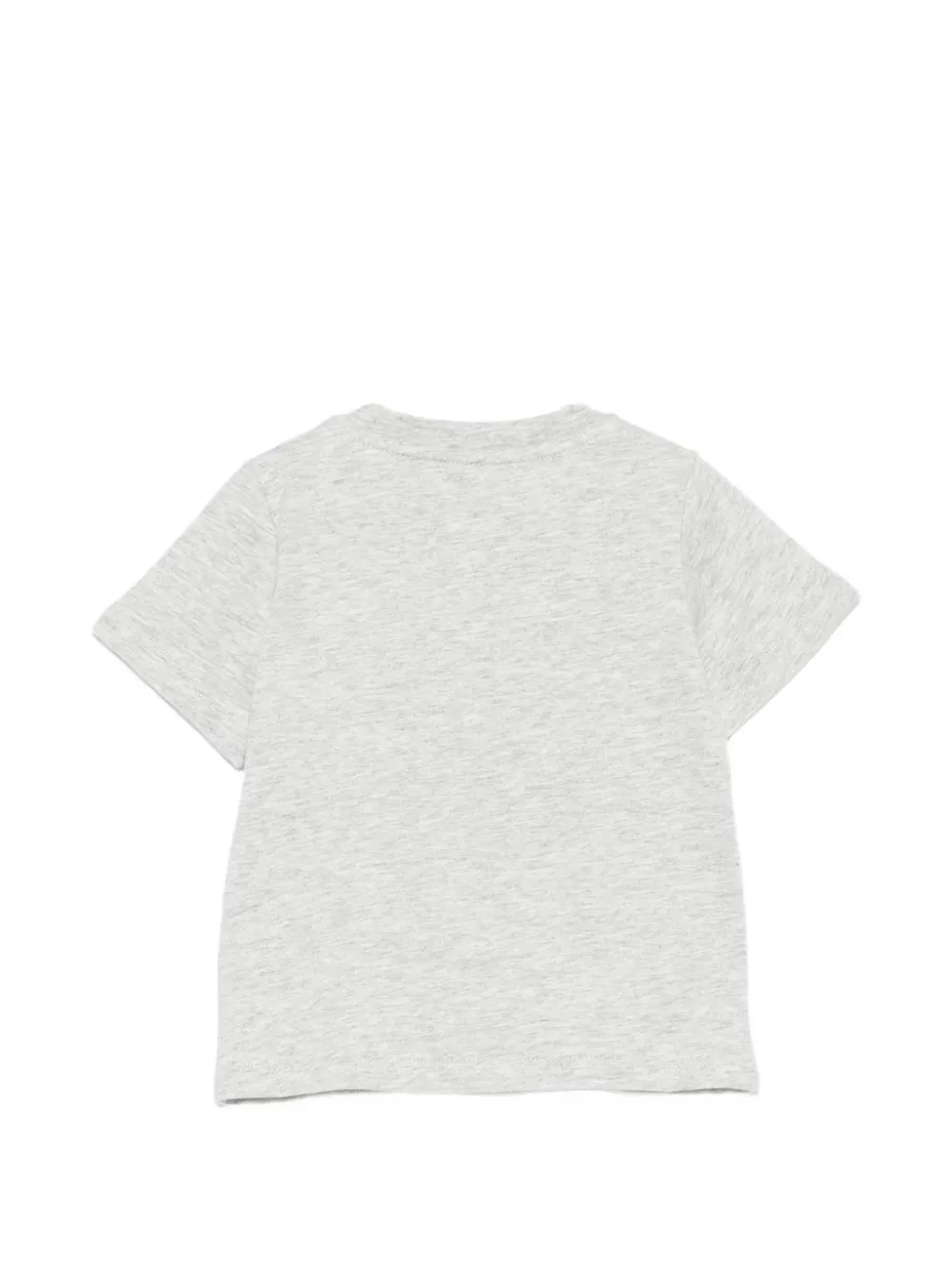 Stella McCartney Kids Katoenen T-shirt met logoprint Grijs