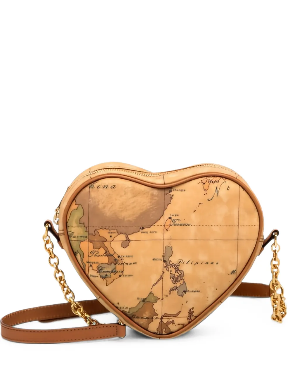 ALVIERO MARTINI 1° CLASSE Borsa Geo Classic a cuore - Toni neutri