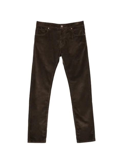 Jacob Cohën corduroy-effect trousers