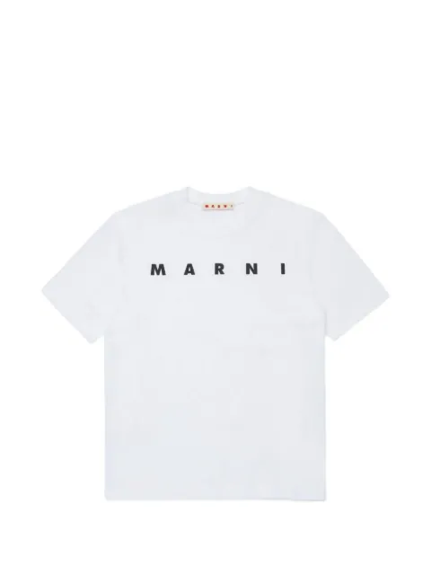 Marni Kids logo-print T-shirt