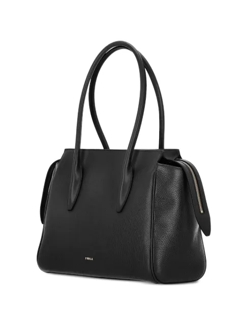Furla sac porté épaule à fini grainé