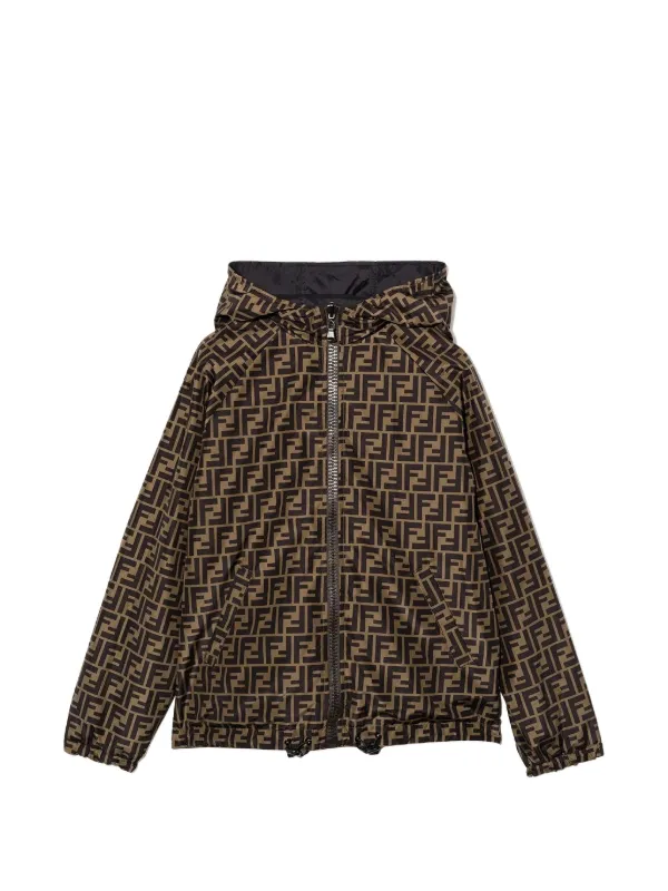 Fendi Kids Reversible FF-logo Jacket | Black | FARFETCH ID