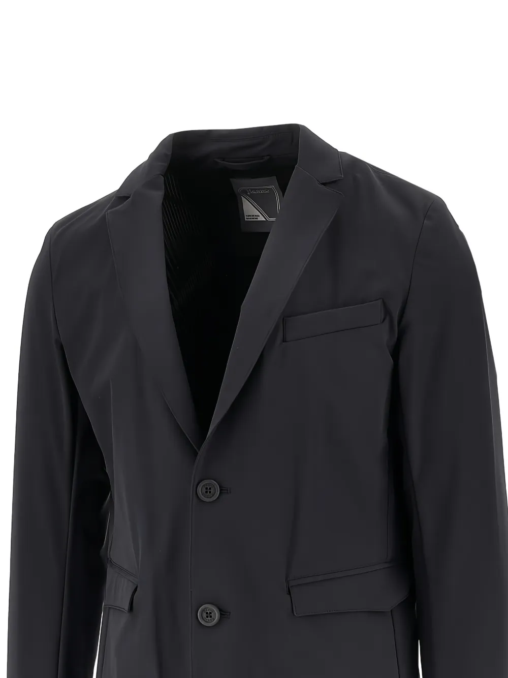 Herno Blazer met enkele rij knopen Zwart
