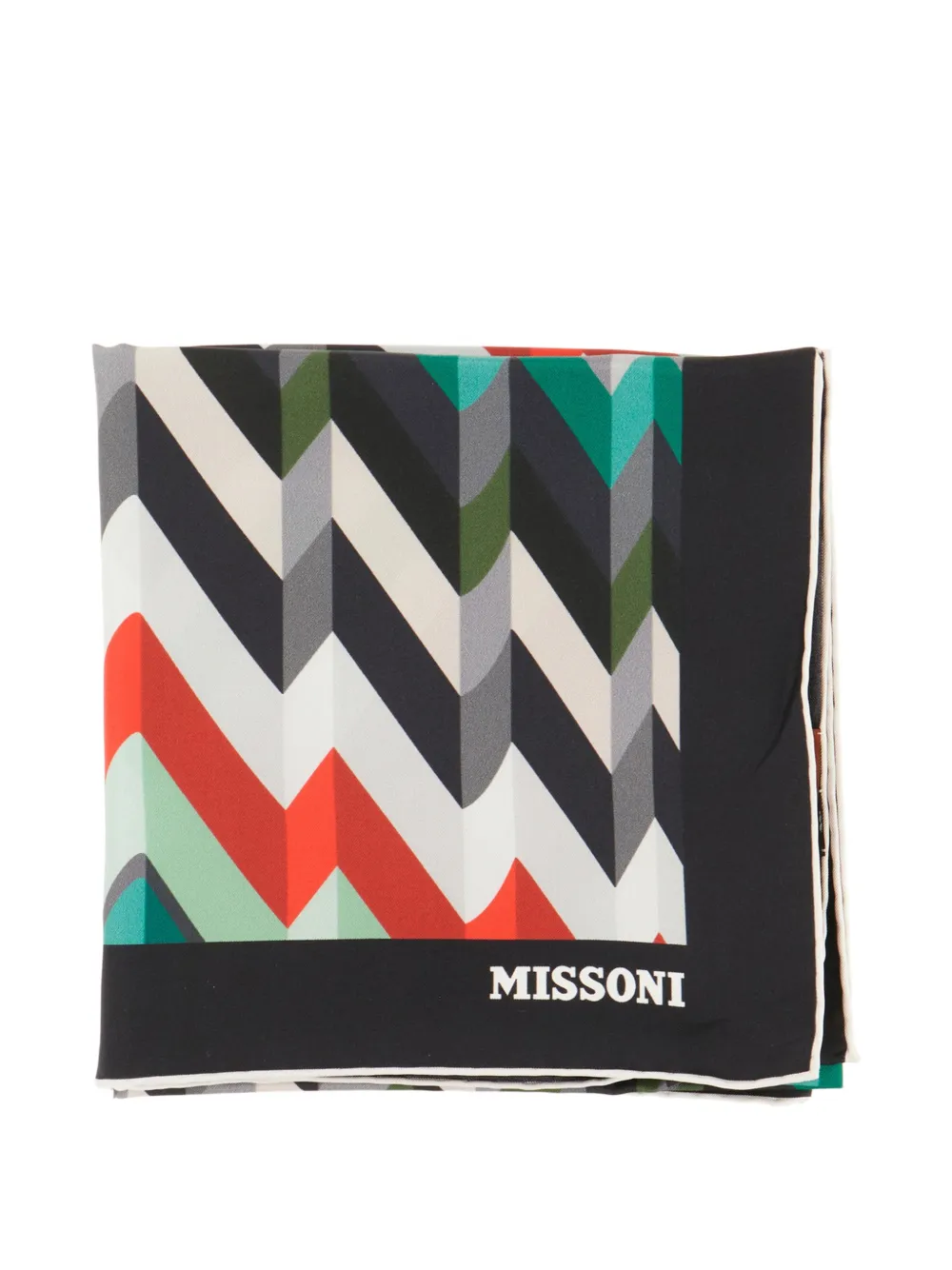 Missoni zigzag silk scarf · One Size