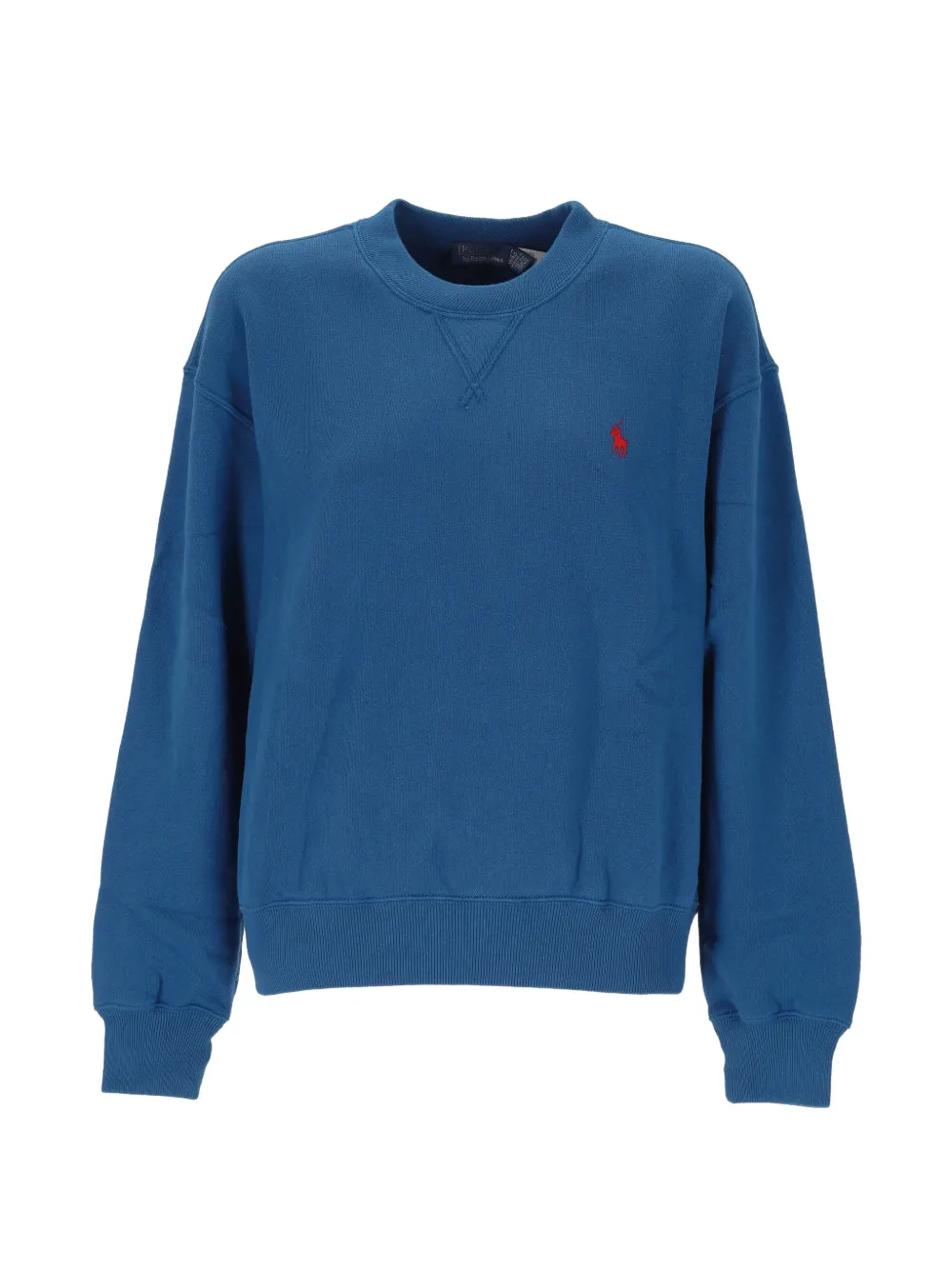 Polo Ralph Lauren logo-embroidered crew-neck sweatshirt - Blu