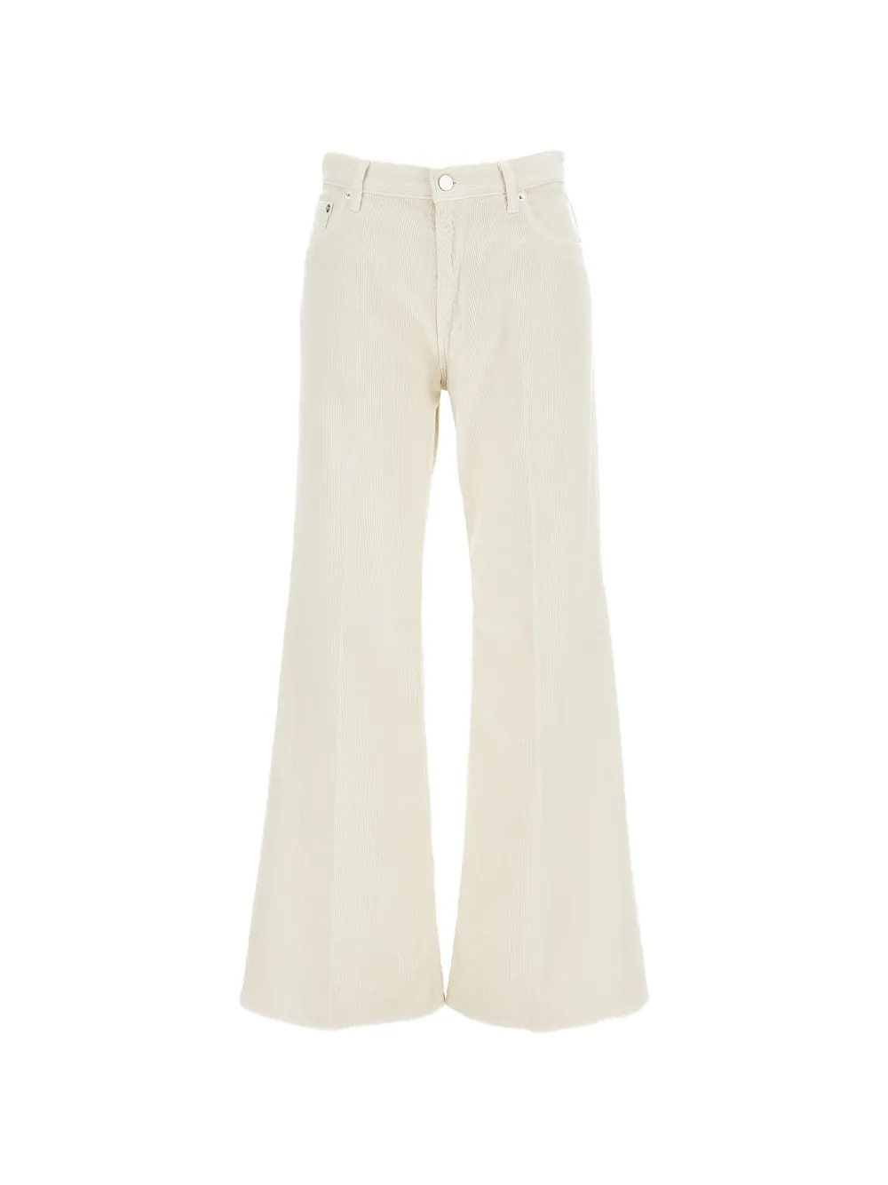 Haikure corduroy-effect flared jeans