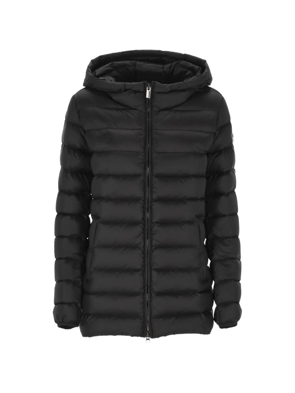 Colmar hooded quilted jacket - Schwarz
