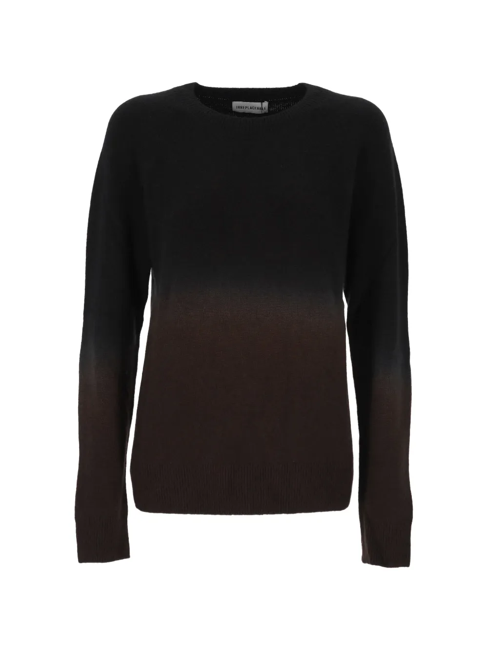 IRREPLACEABLE ombré raglan-sleeve sweater - Schwarz