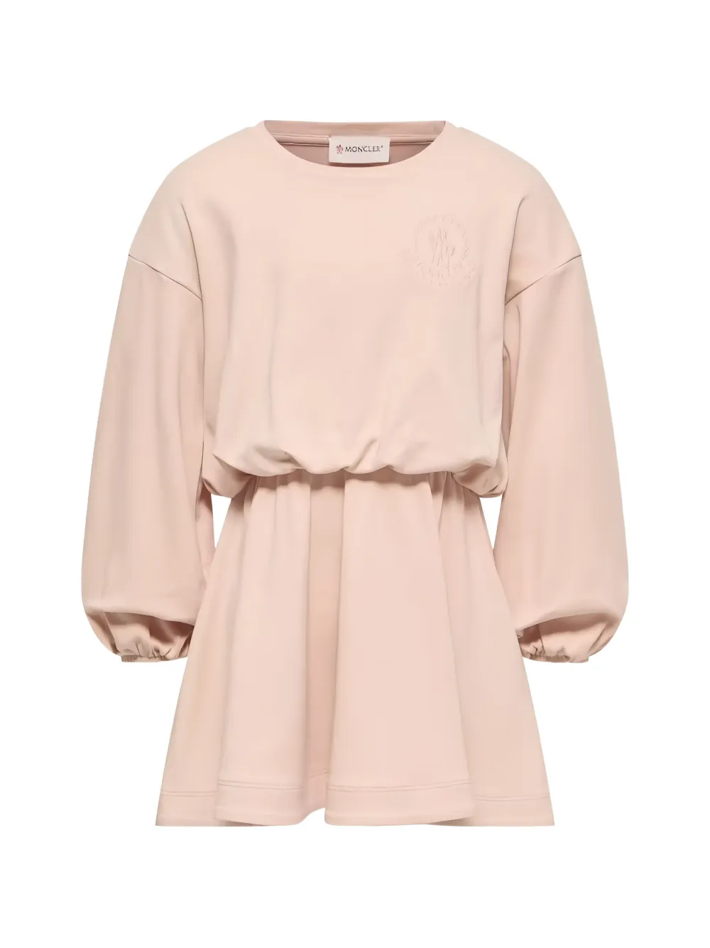 Moncler Enfant jean taille-élastiquée à logo brodé - Rose Moncler Enfant jean taille-élastiquée à logo brodé - Rose