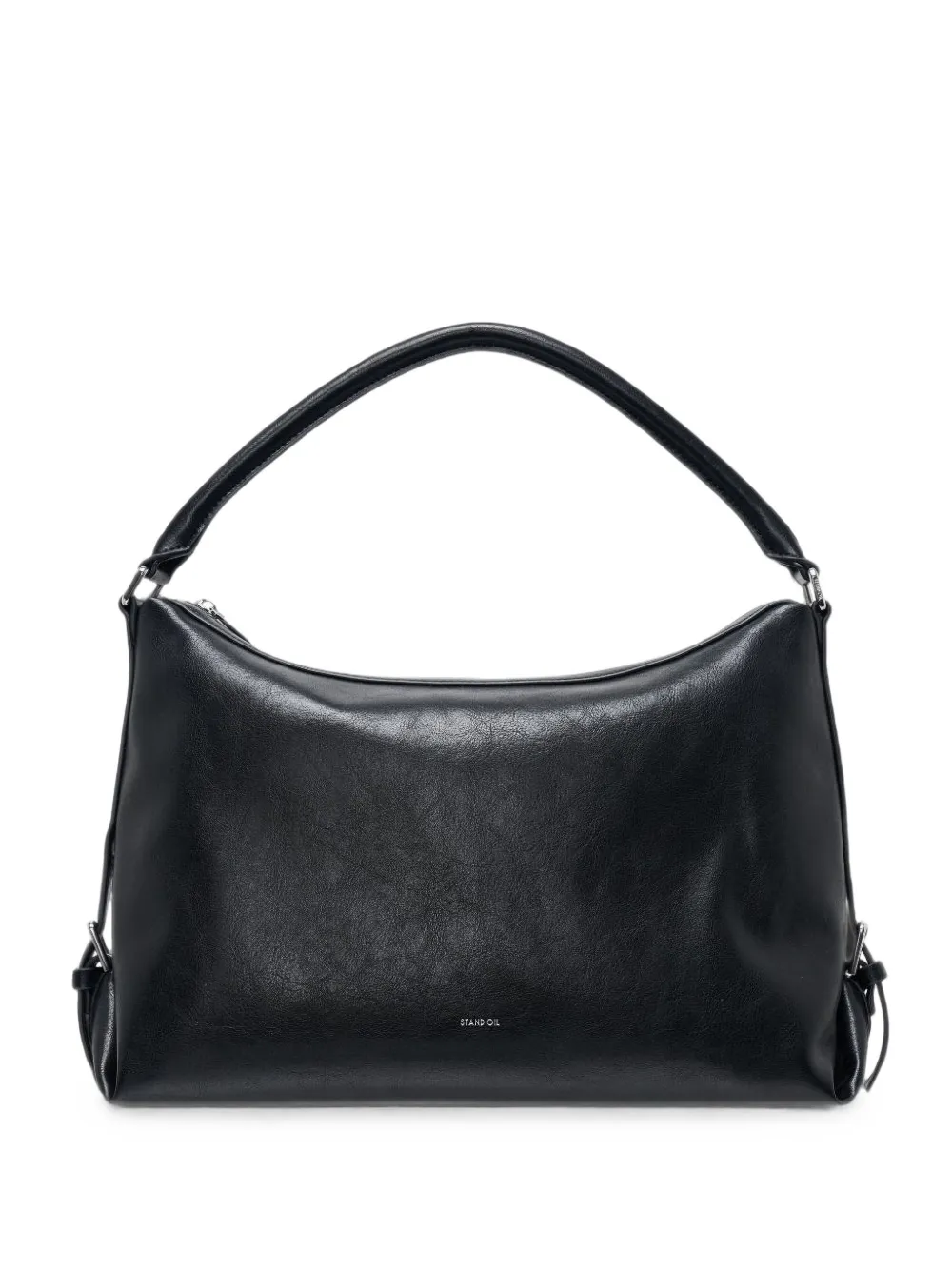 STAND OIL buckle-detail shoulder bag - Schwarz