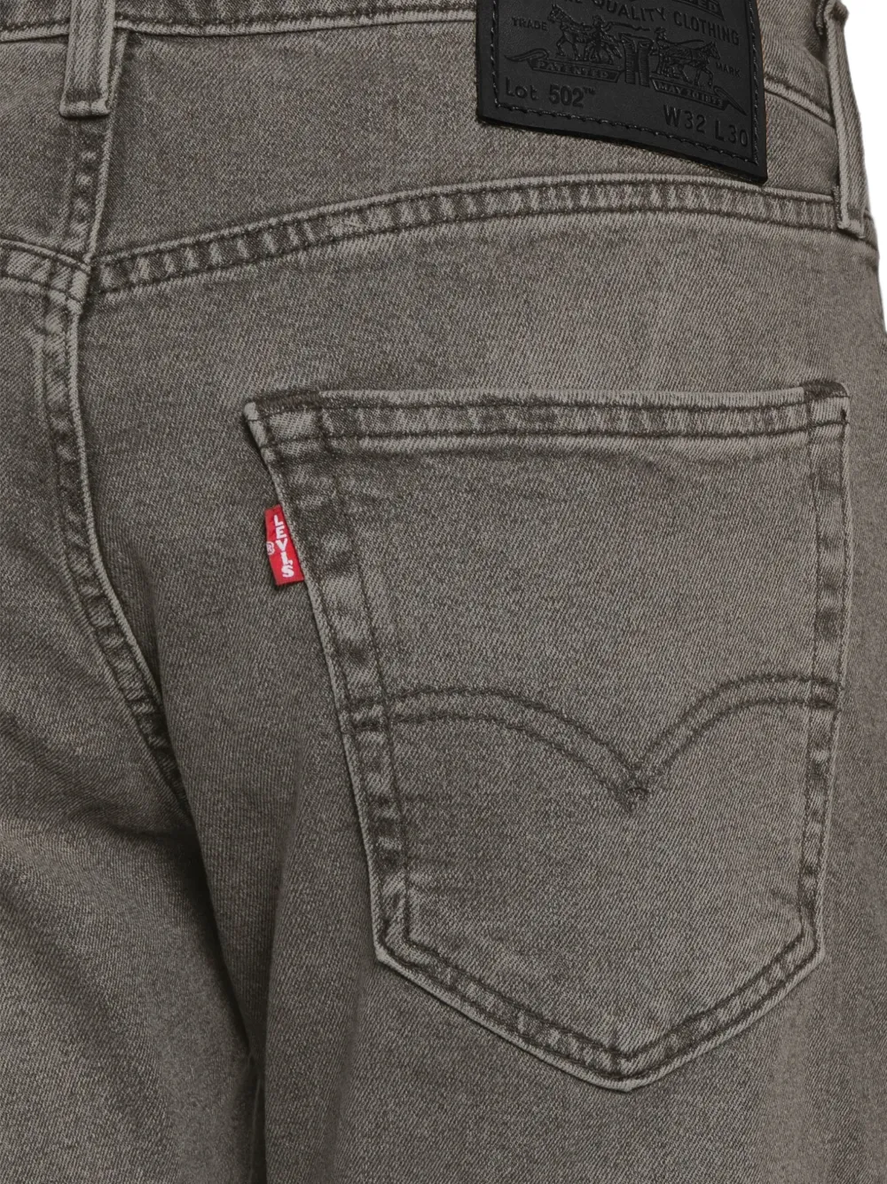 Levi's 502 Taper straight-leg jeans Grijs