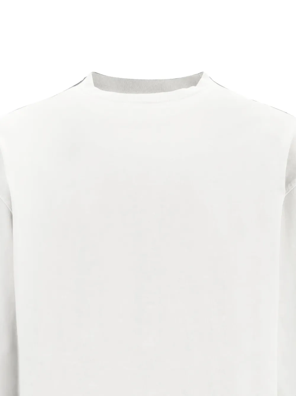 AGOLDE Katoenen T-shirt met lange mouwen Wit