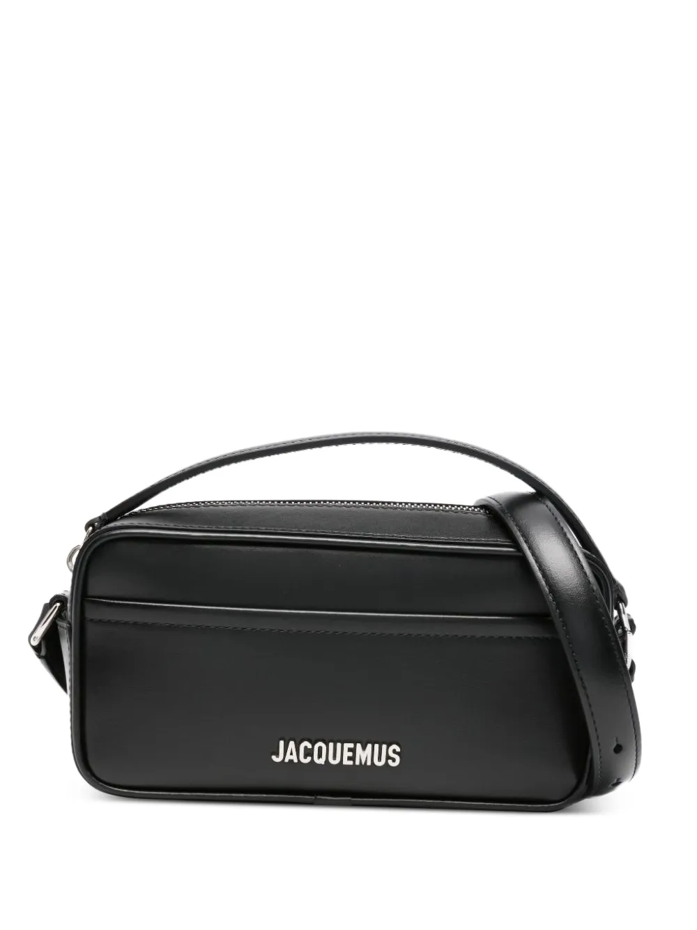 Jacquemus The Baneto leather camera bag. - Nero