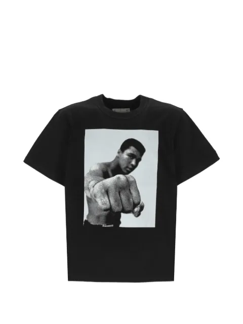sacai Muhammad Ali graphic-print T-shirt
