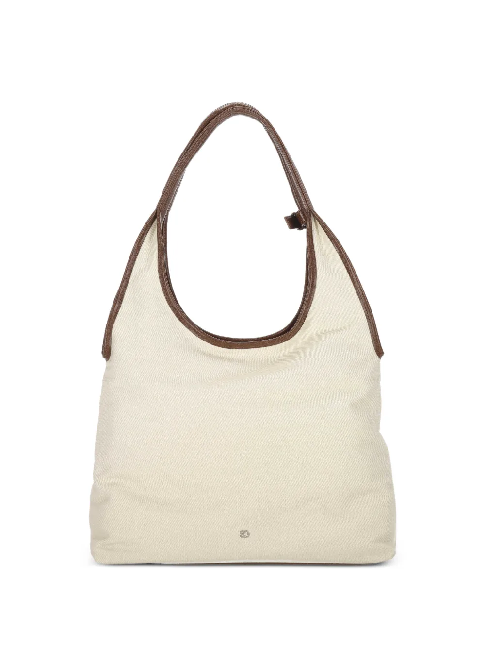 STAND OIL contrast-trim tote bag