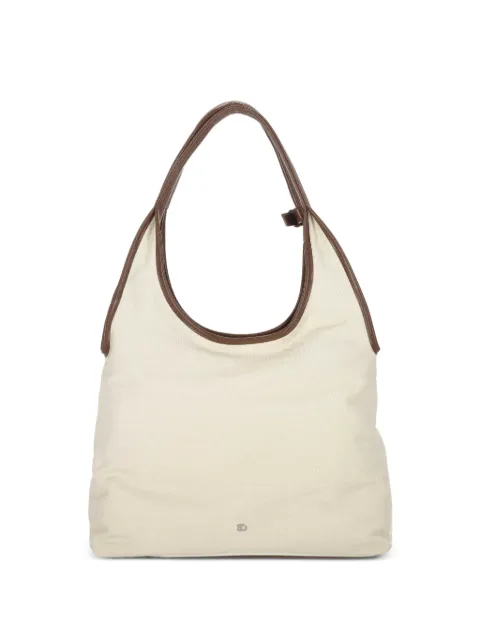 STAND OIL Borsa tote con bordo a contrasto