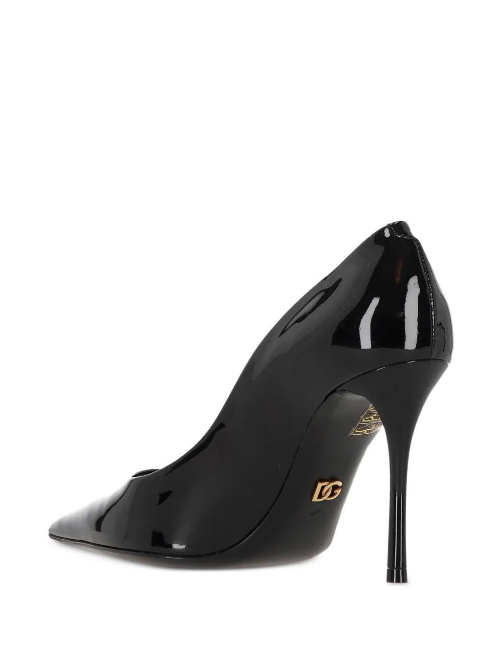 Dolce & Gabbana Lakleren pumps Zwart