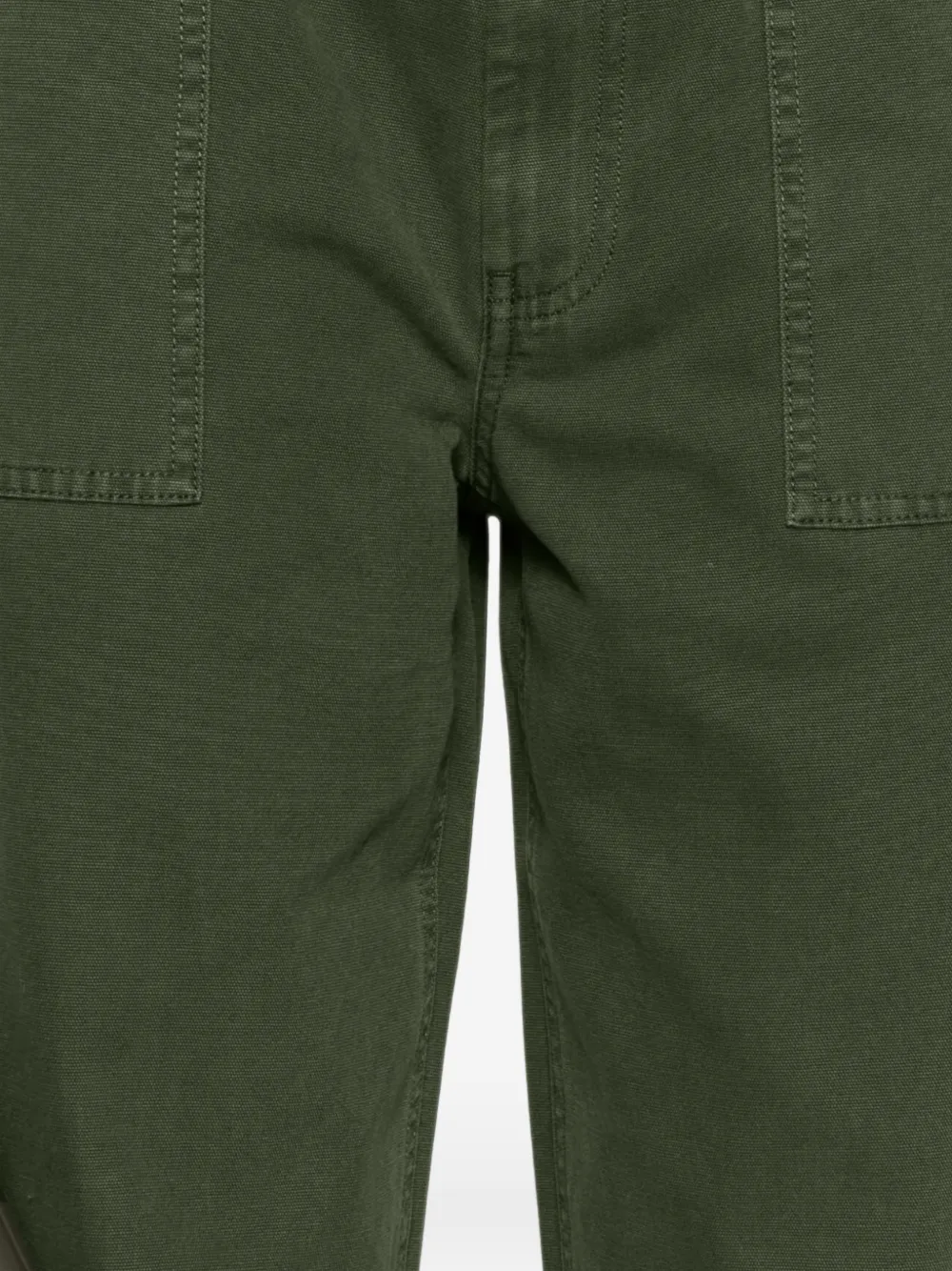 ANINE BING Broek met opgestikte zak Groen