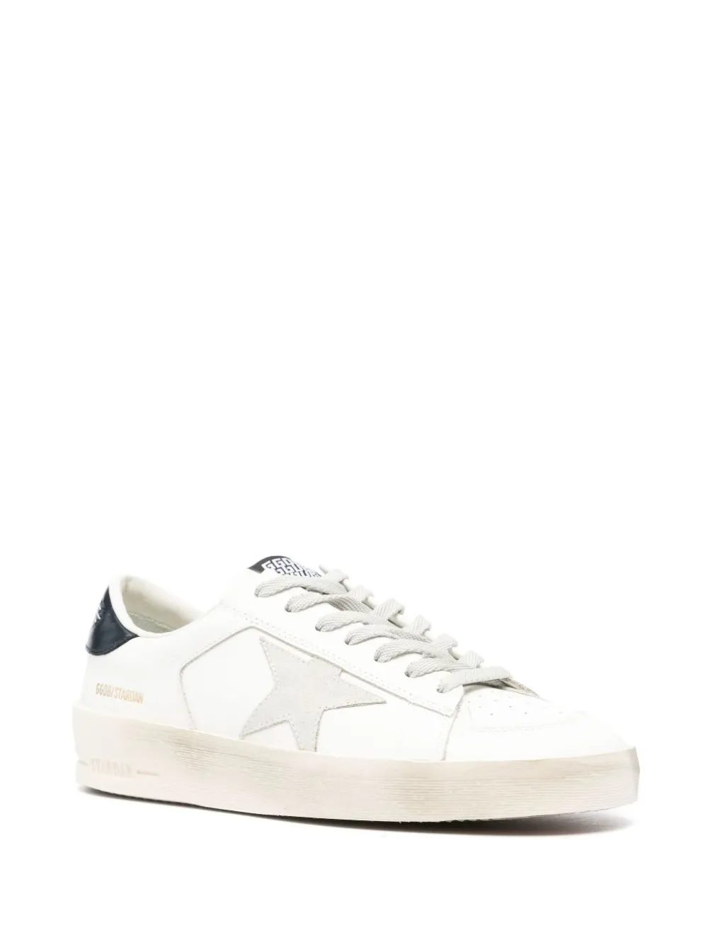 Golden Goose Stardan sneakers met suède ster Wit