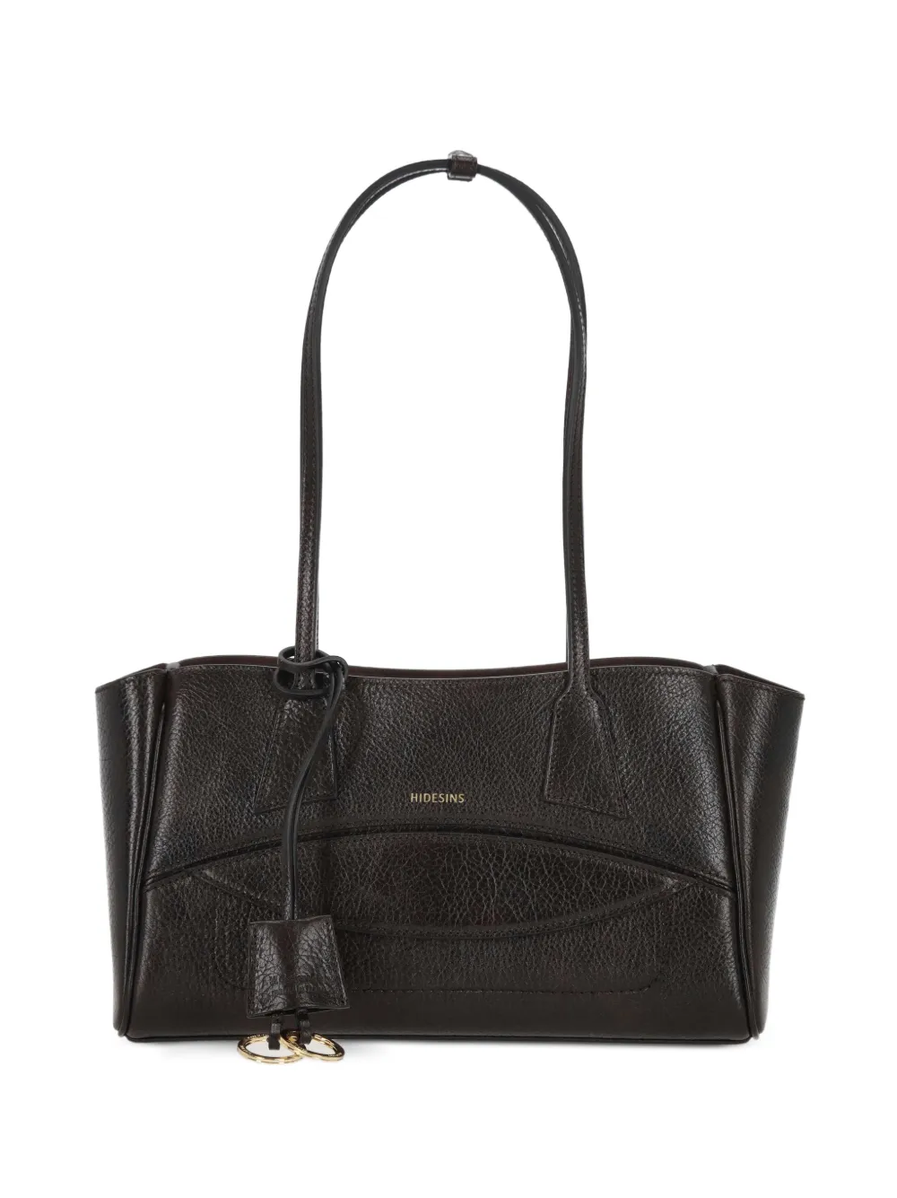HIDESINS S logo-print leather shoulder bag · OS