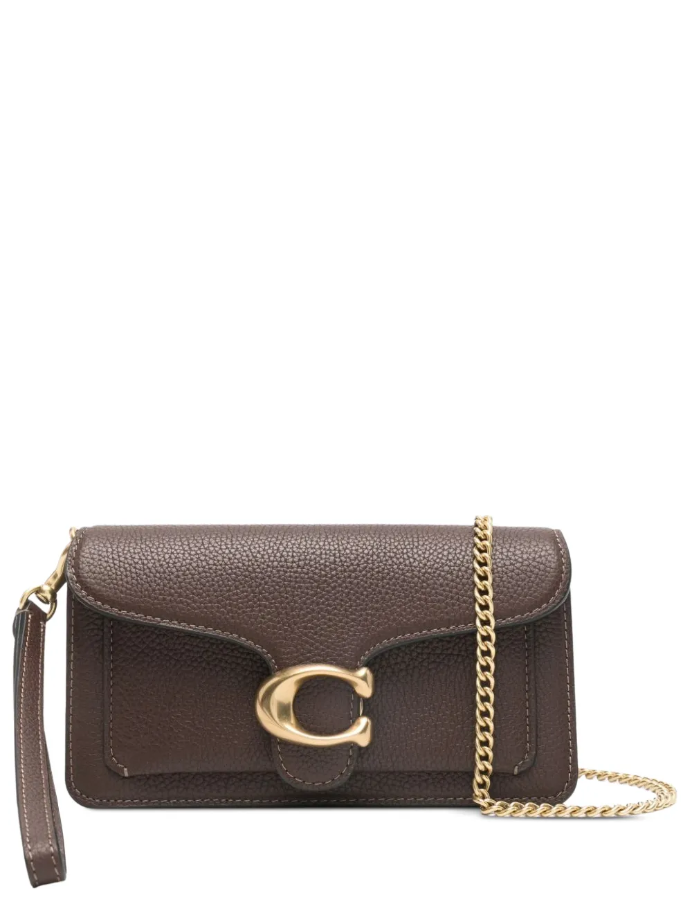 Coach tabby chain shoulder bag - Marrone