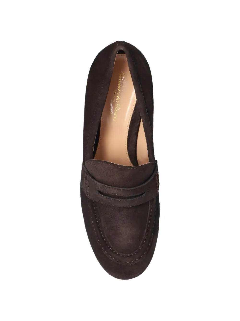 Gianvito Rossi suede platform loafers Bruin