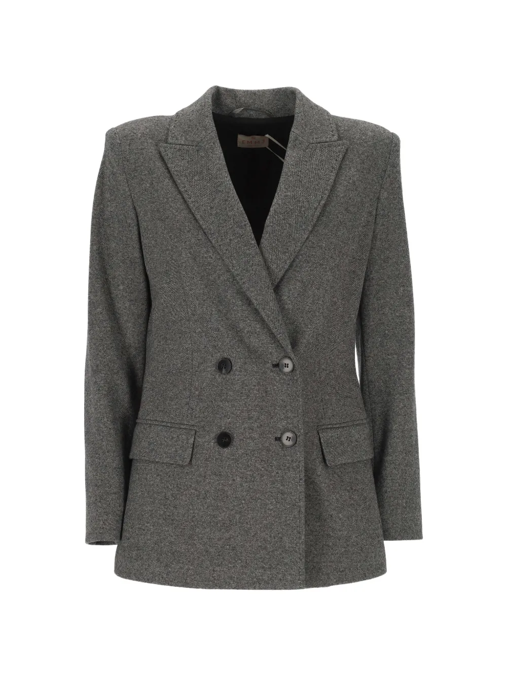 Marella double-breasted peak-lapels blazer - Grau