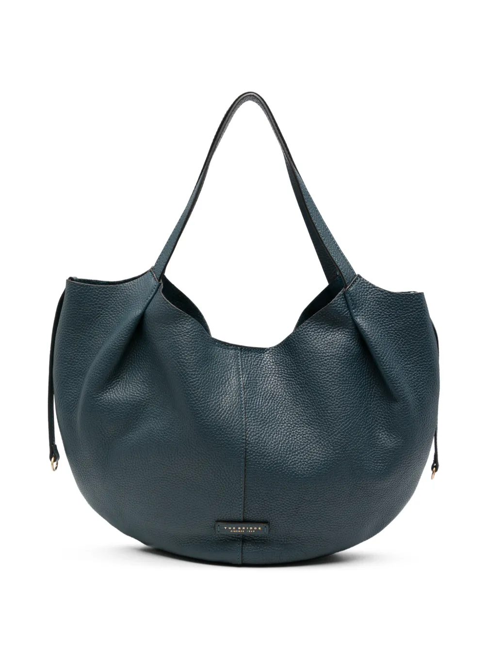 The Bridge grained-leather tote bag