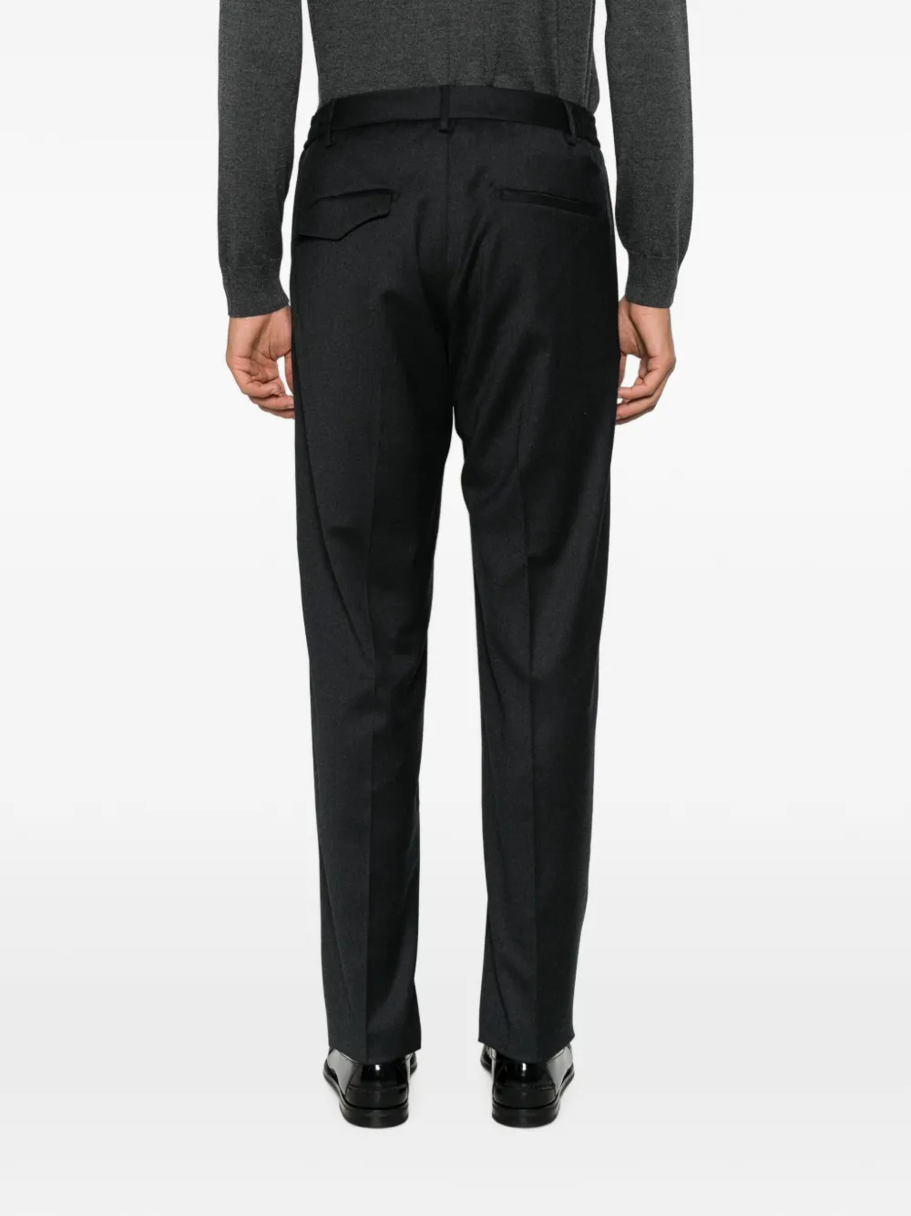 Tagliatore Pantalon met elastische taille Grijs