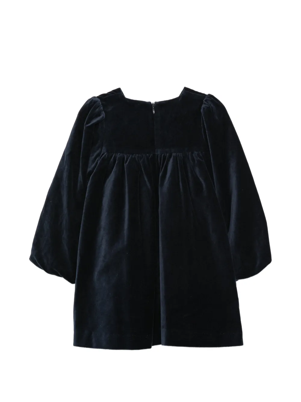Moschino Kids Fluwelen jurk Zwart