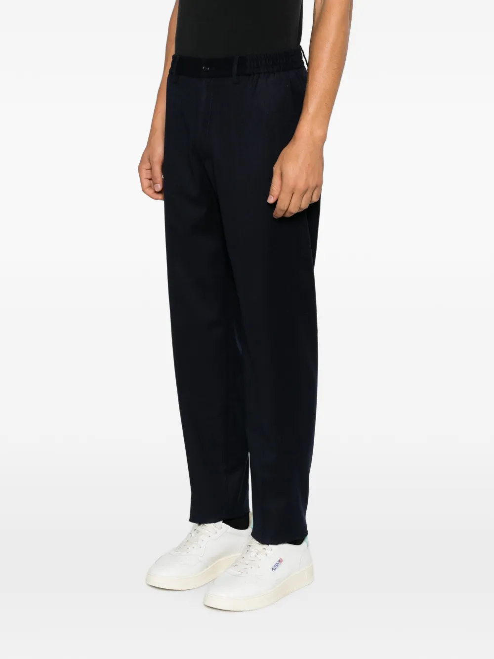 Tagliatore Wollen pantalon Blauw