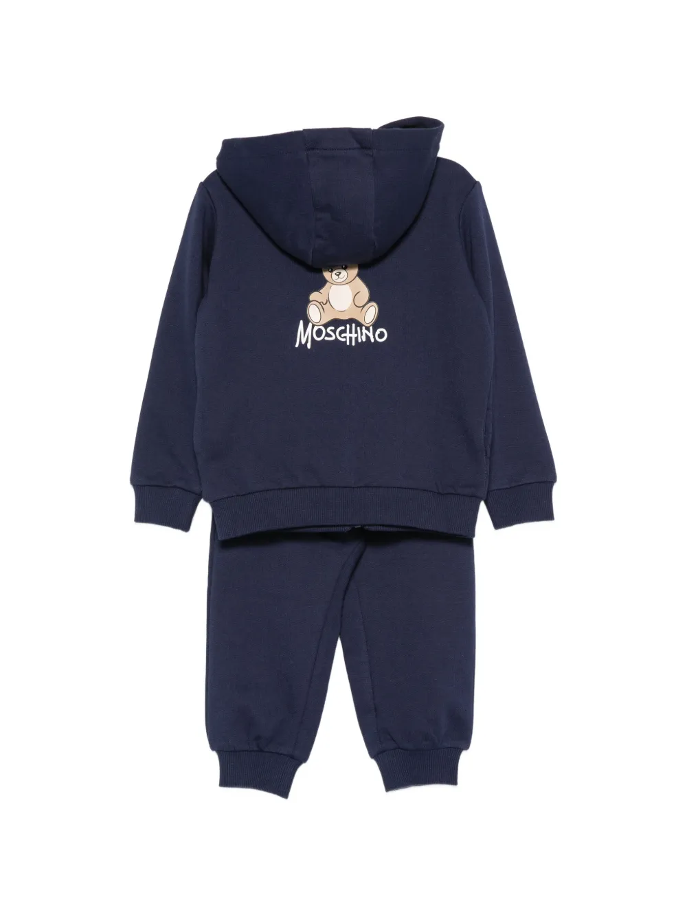 Moschino Kids Teddy Bear-print tracksuit Blauw