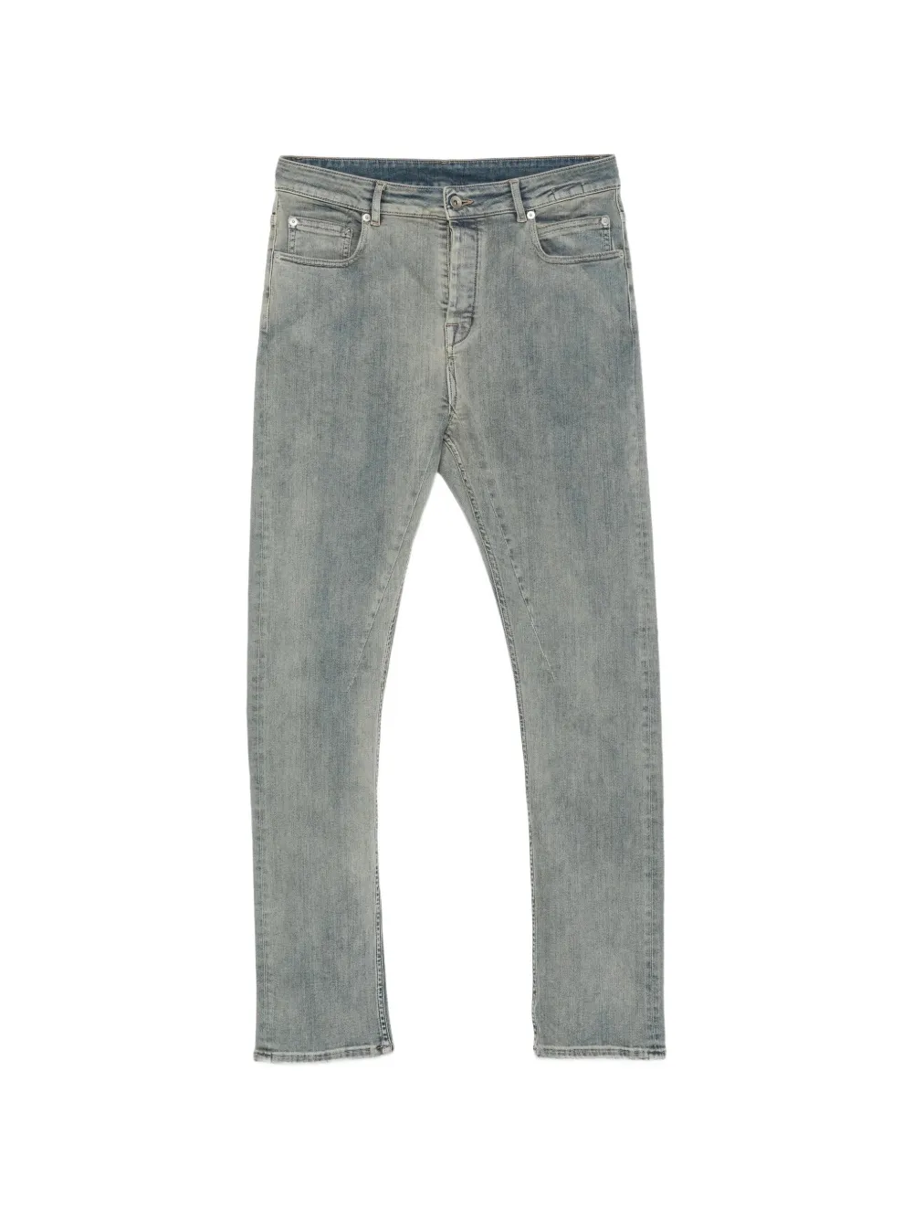 Rick Owens DRKSHDW Jeans Detroit effetto sfumato a 5 tasche - Blu