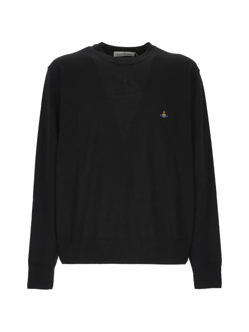 Vivienne Westwood Orb-embroidered sweater Zwart