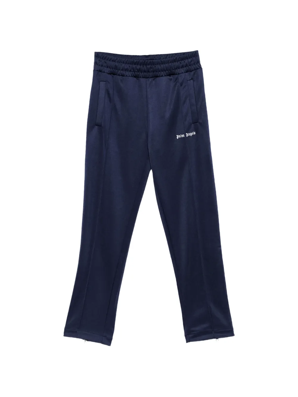 Palm Angels logo-print side-stripe track pants - Blu