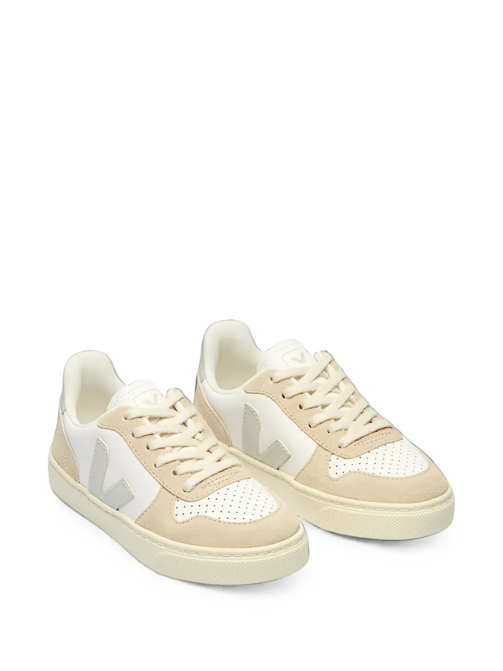 VEJA Kids Sneakers con inserti in pelle scamosciata - Toni neutri