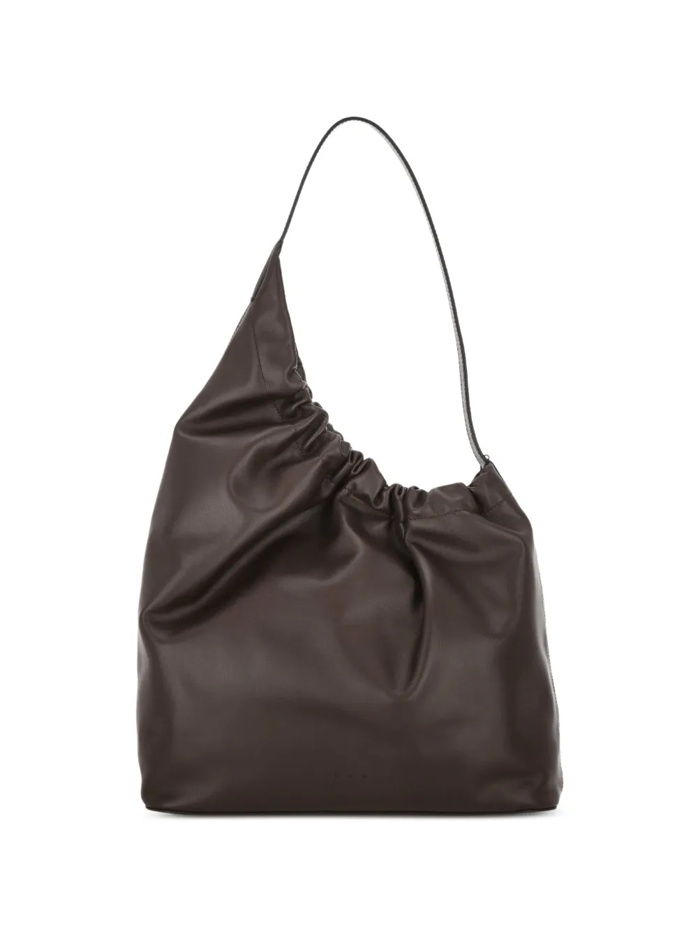 Aesther Ekme Demi Lune Cloud leather shoulder bag - Marrone