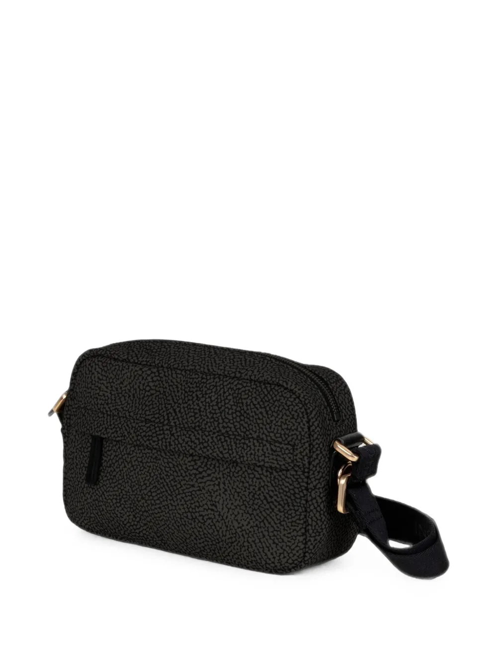 Borbonese O.P. crossbodytas met print Zwart