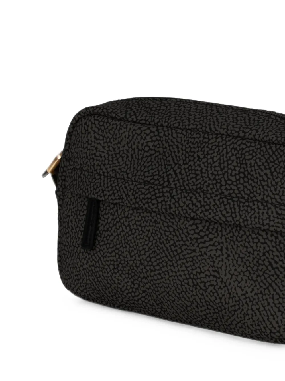 Borbonese O.P. crossbodytas met print Zwart