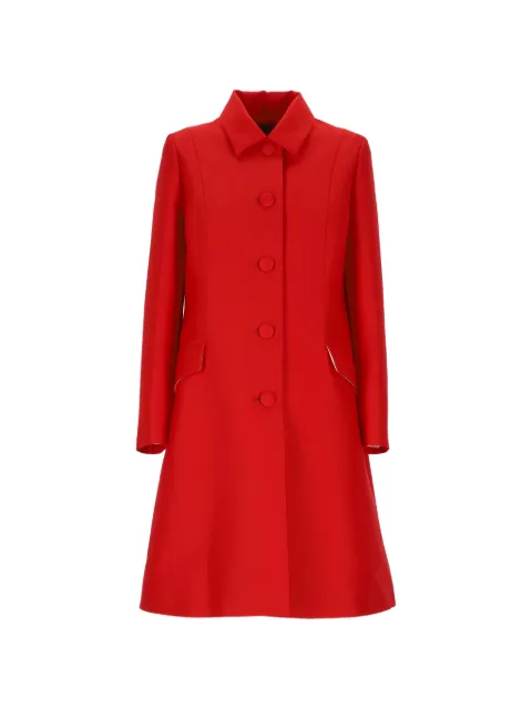 Lorena Antoniazzi flared single-breasted coat