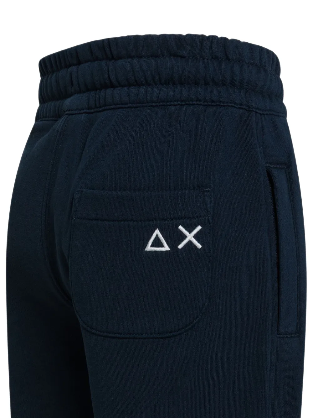 SUN68 KIDS Trainingsbroek met geborduurd logo Blauw