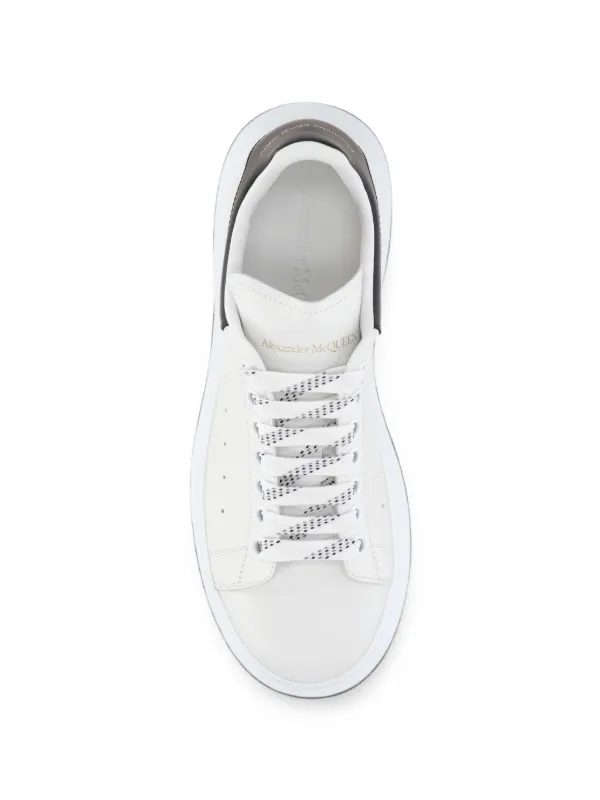 Alexander McQueen レザースニーカー | ホワイト | FARFETCH JP
