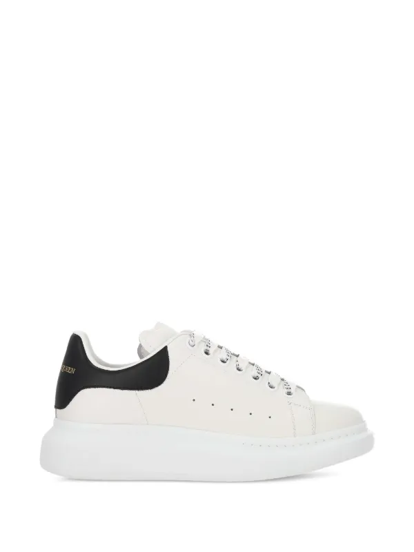 Alexander McQueen オーバーサイズ レザースニーカー | ホワイト